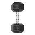 Anti-Slip Fitness Hex Halter - 10kg - Zwart