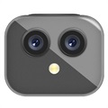 Dubbele Lens WiFi Mini-actiecamera / Beveiligingscamera D3 - Zwart