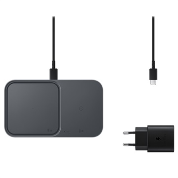 Samsung Super Fast Wireless Charger Duo met TA EP-P5400TBEGEU