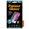Samsung Galaxy S21 FE 5G PanzerGlass CF AntiBacterial Glazen Screenprotector - Case Friendly - Zwarte Rand