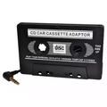 Reekin Stereo Autoradio Cassette Adapter - 3.5mm - Zwart