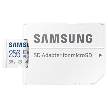 Samsung EVO Plus MicroSDXC Geheugenkaart met Adapter MB-MC256KA/EU - 256GB