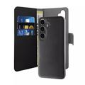 Samsung Galaxy S24 Puro 2-in-1 Magnetisch Wallet Case - Zwart