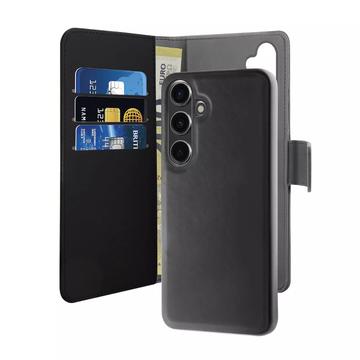 Samsung Galaxy S24 Puro 2-in-1 Magnetisch Wallet Case - Zwart