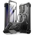 Samsung Galaxy S24 Ultra Supcase i-Blason Armorbox Mag Hybride Hoesje - Zwart