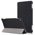 Huawei Mediapad M5 lite Tri-Fold Folio Case - Zwart