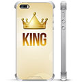iPhone 5/5S/SE Hybrid Hoesje - King