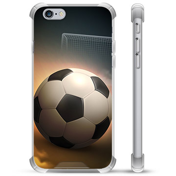 iPhone 6/6S Hybrid Hoesje - Voetbal