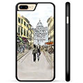 iPhone 7 Plus / iPhone 8 Plus Beschermende Cover - Italië Straat