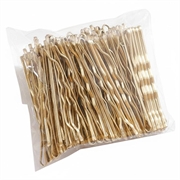 100-delige haarspeldset - 5cm haarspeldjes voor dames - Goud