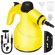 Chemievrije stoomreiniger van 1000W voor thuis, in de keuken en in de auto - geel