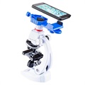 100X-1200X Microscope Set voor Kinderen met Telefoonhouder