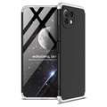 GKK Onzichtbare Xiaomi Mi 11 Lite 5G Hoesje - Zilver / Zwart