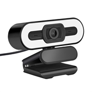 1080p Full HD Webcam met Microfoon en LED-invullicht A55