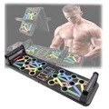 14-in-1 Kleurgecodeerd Opvouwbare Bodybuilding Push-Up Board