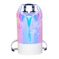 Holografische waterdichte rugzak van 20 liter voor zwemmen en kajakken