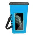2L Waterdichte Drybag met Touchscreen Smartphone-Vak - Blauw