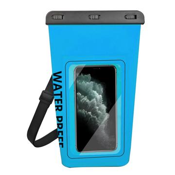 2L Waterdichte Drybag met Touchscreen Smartphone-Vak - Blauw