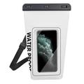 2L Waterdichte Dry Bag met Touch-Screen zakje voor smartphone - Wit