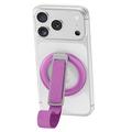 3-in-1 magnetische telefoonhouder met ring - Paars