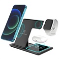 3-in-1 Draagbaar Draadloos Laadstation - Apple Watch, iPhone, AirPods
