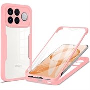 Xiaomi Redmi K90 Pro Max 360 Bescherming Hoesje - Roze / Doorzichtig