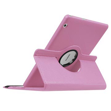 Huawei Mediapad T3 10 Draaibare Folio Case - Roze