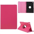 Samsung Galaxy Tab S6 Lite 360 Roterend Folio Hoesje - Hot Pink