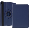 iPad 10.2 2019/2020/2021 360 Roterend Folio Hoesje - Donkerblauw
