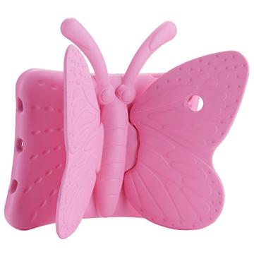 3D Vlinder Kids Schokbestendig EVA Kickstand Telefoonhoesje Telefoonhoesje voor iPad Pro 9.7 / Air 2 / Air - Roze