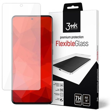 3MK FlexibleGlass Samsung Galaxy A51 Hybrid Screenprotector - 7H, 0.3mm