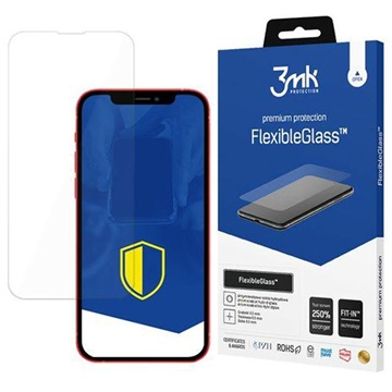 3MK FlexibleGlass iPhone 13 Mini Hybrid Screenprotector - 7H, 0.3mm