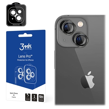 3MK Lens Protection Pro iPhone 14 Camerabeschermer - Grafiet