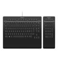 3Dconnexion Pro Keyboard Numpad Toetsenbord en Numeriek Toetsenbord Set - Nordic