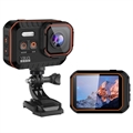 4K-Actiecamera met Afstandsbediening SC002 - 40MP - Zwart