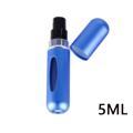 Mini Draagbare Parfum Spray Fles - 5ml - Blauw