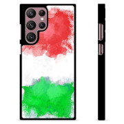 Samsung Galaxy S22 Ultra 5G Beschermende Cover - Italiaanse Vlag