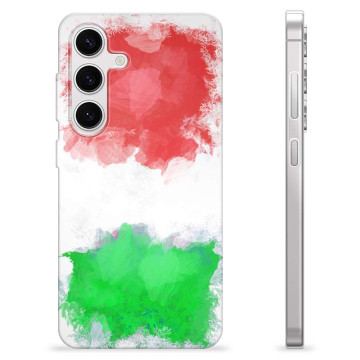 Samsung Galaxy S24 TPU Hoesje - Italiaanse Vlag