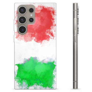 Samsung Galaxy S24 Ultra TPU Hoesje - Italiaanse Vlag