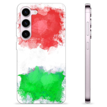 Samsung Galaxy S23 5G TPU Hoesje - Italiaanse Vlag