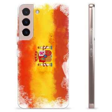 Samsung Galaxy S22 5G TPU Hoesje - Spaanse Vlag