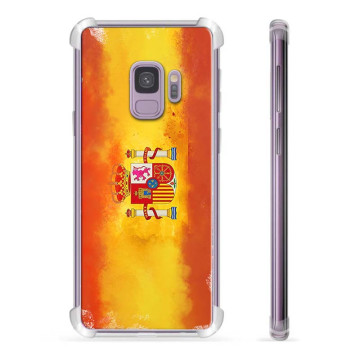 Samsung Galaxy S9 Hybride Hoesje - Spaanse Vlag