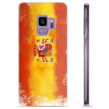 Samsung Galaxy S9 TPU Hoesje - Spaanse Vlag