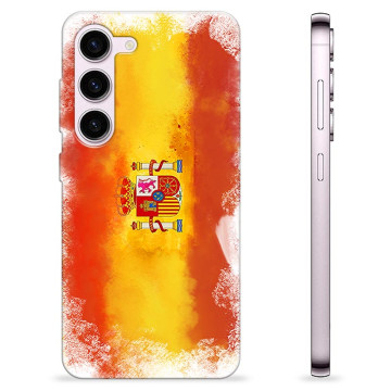 Samsung Galaxy S23 5G TPU Hoesje - Spaanse Vlag