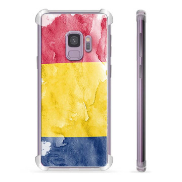 Samsung Galaxy S9 Hybride Hoesje - Roemeense Vlag
