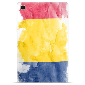 Samsung Galaxy Tab A7 10.4 (2020) TPU Hoesje - Roemeense Vlag