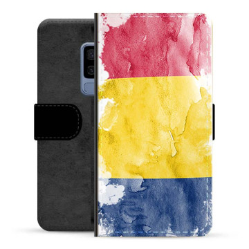 Samsung Galaxy S9 Premium Portemonnee Hoesje - Roemeense Vlag