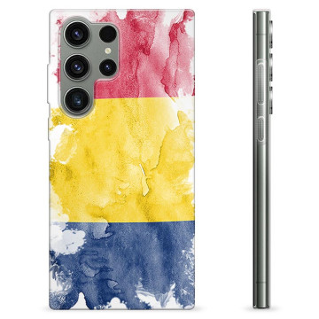 Samsung Galaxy S23 Ultra 5G TPU Hoesje - Roemeense Vlag
