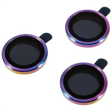 iPhone 14 Pro/14 Pro Max Camera Lens Glazen Protector - 3 St. - Colorful