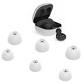 6Pcs vervangende oordopjes Tips Zachte Silicone koptelefoon Caps Cover voor Samsung Galaxy Buds2